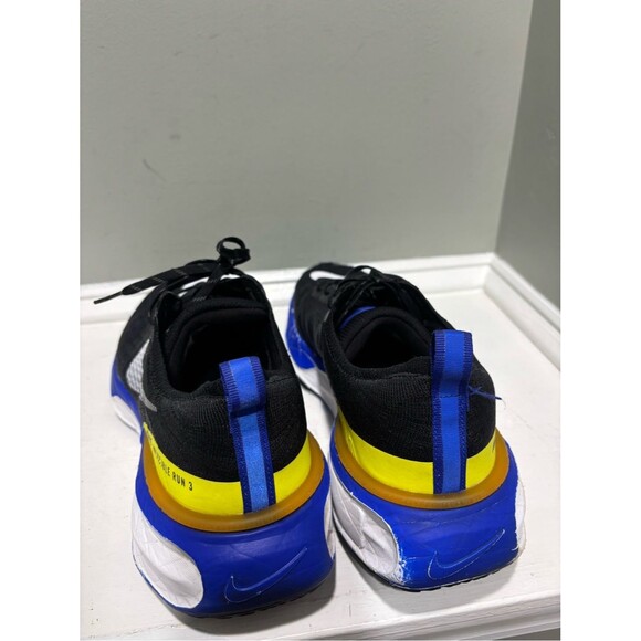 Nike Black/Blue/Yellow Running Sneakers ZoomX Invincible Run Flyknit 3-size 11 main image 6